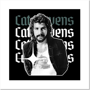 Cat stevens x 70s retro style Posters and Art